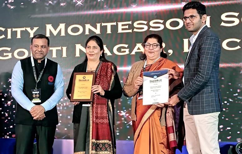 CMS Gomti Nagar recognized among Top 10 Schools of India