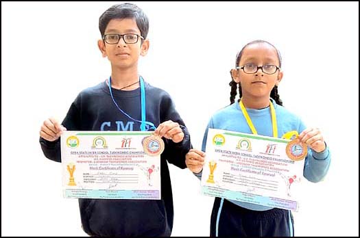 CMS students win Gold and Silver Medals in Taekwondo Championship