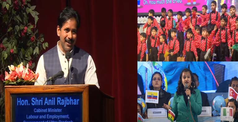 कैबिनेट मंत्री श्री अनिल राजभर ने किया पाँच दिवसीय अन्तर्राष्ट्रीय युवा महोत्सव  का भव्य उद्घाटन