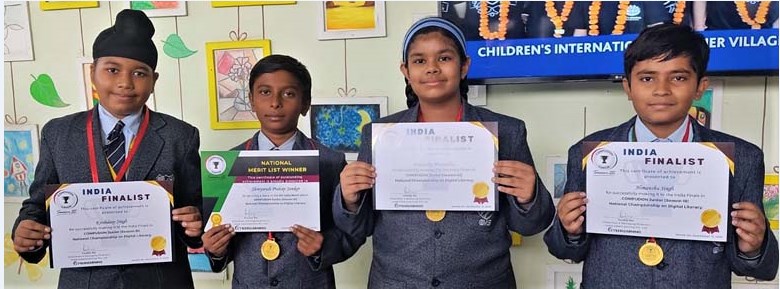 CMS students win gold in  National Computer Competition