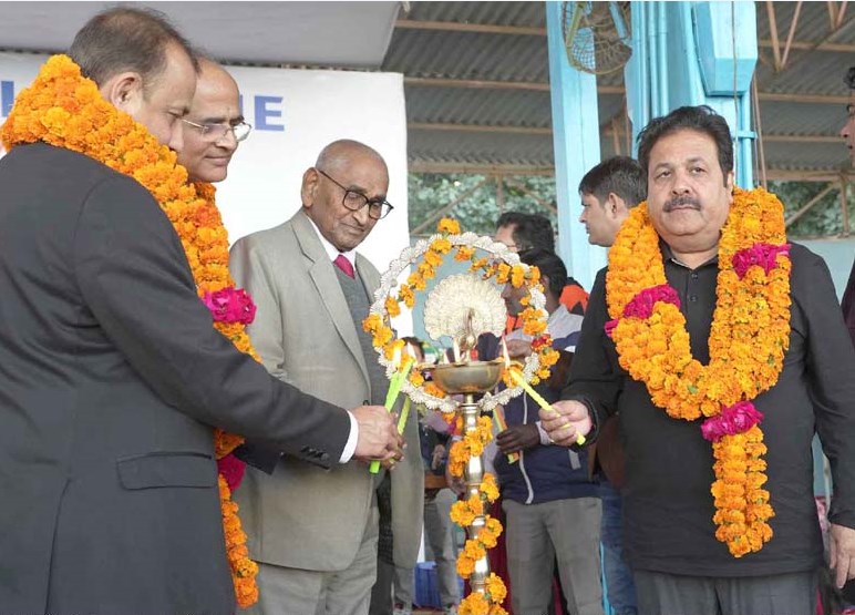 BCCI Vice President, Rajeev Shukla, inaugurates International School Cricket League at CMS