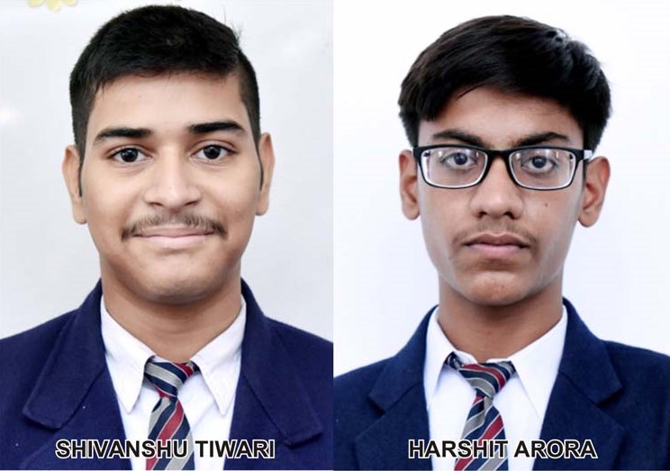 Two CMS students qualify the CA examination to become Chartered Accountants