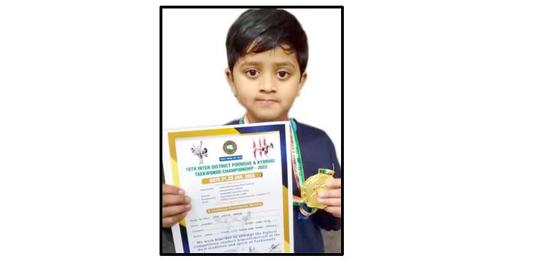 CMS student wins Gold in Taekwondo Championship