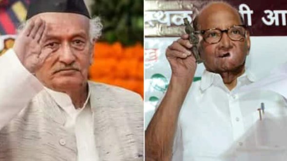 संविधान के खिलाफ लिए फैसले, जांच हो; भगत सिंह कोश्यारी पर शरद पवार का हमला