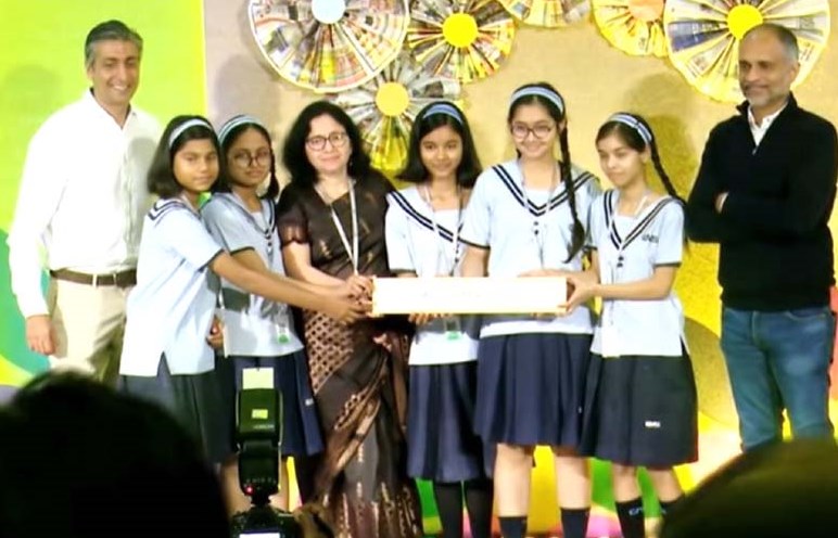 CMS students team bags WIPRO Earthian Award