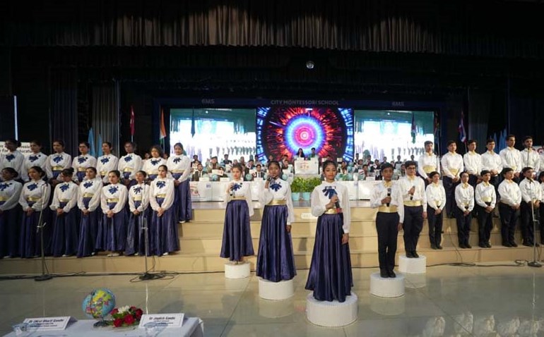 Meritorious students and toppers in Annual Examinations honoured