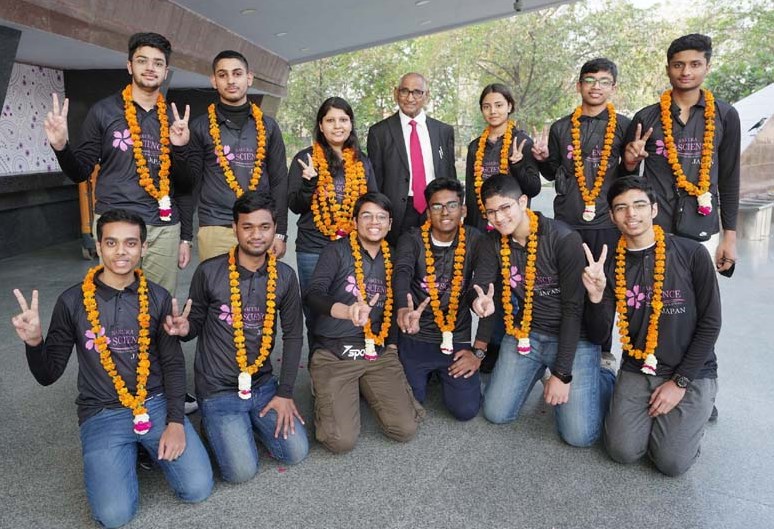 CMS team accorded warm welcome on return from Japan