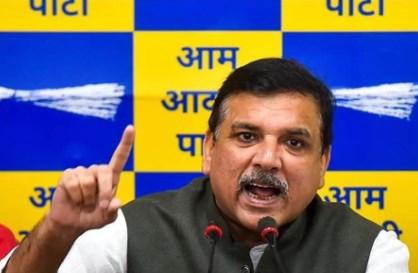 केजरीवाल, मनीष और सत्येंद्र को जहर की पुड़िया दे दो...संजय सिंह