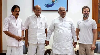 पावर की एनसीपी कर्नाटक में देगी कांग्रेस को टेंशन, विपक्षी एकता का क्या होगा?