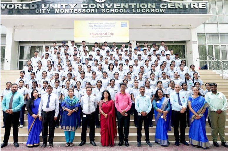 145 member CMS students delegation leaves for  Manali and Chandigarh on educational excursion
