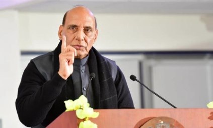 भारत के आत्मसम्मान के खिलाफ उठाए गए हर कदम का मुंहतोड़ जवाब देंगे: राजनाथ सिंह