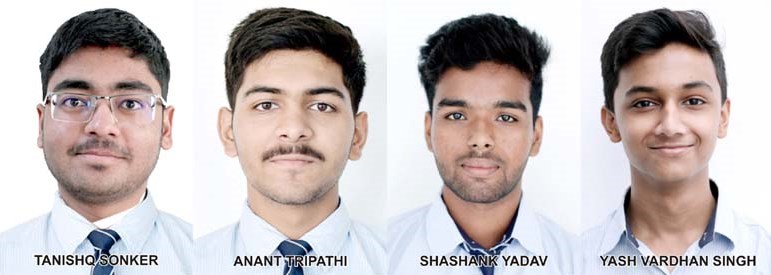 Four CMS students qualify for National Defence Academy