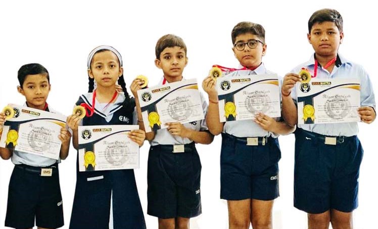 CMS students win five Gold Medals in Mathematics contest