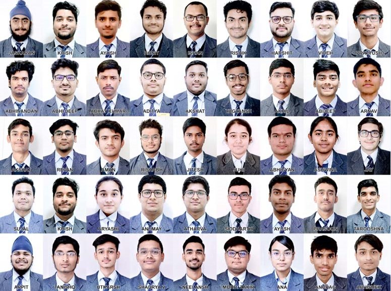 सी.एम.एस. के सर्वाधिक 60 छात्रों का जे.ई.ई. एडवान्स में चयन