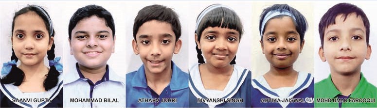 स्पेलिंग प्रतियोगिता में सी.एम.एस. छात्रों ने जीते छः गोल्ड मेडल