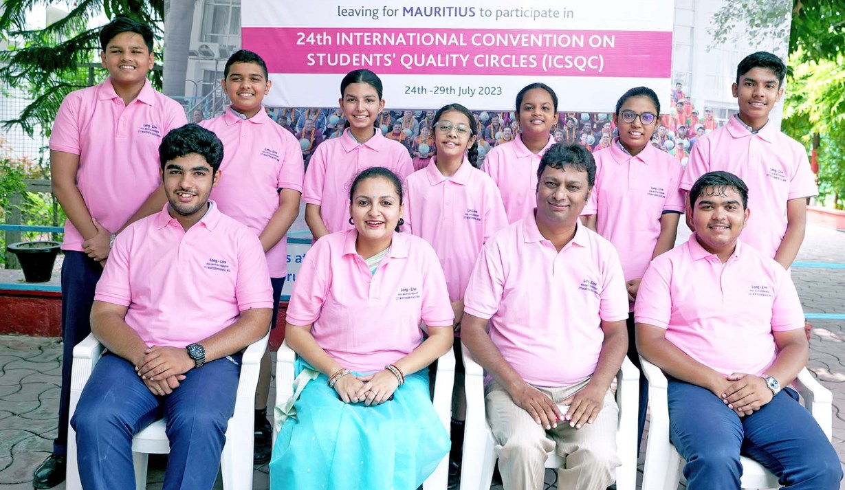 मॉरीशस में आयोजित अन्तर्राष्ट्रीय क्वालिटी सर्किल  सम्मेलन में प्रतिभाग करेगा सी.एम.एस. छात्र दल