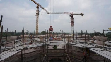 अयोध्याः राम मंदिर के भूतल पर निर्माण पूरा, प्रथम तल का काम तेज, सामने आईं नई तस्वीरें