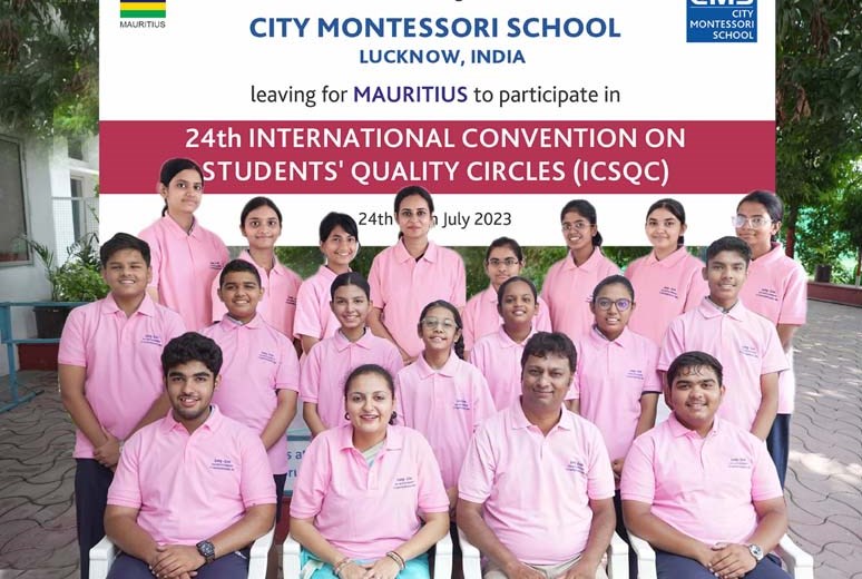 CMS delegation leaves for Mauritius to participate in International Convention on Quality Circles