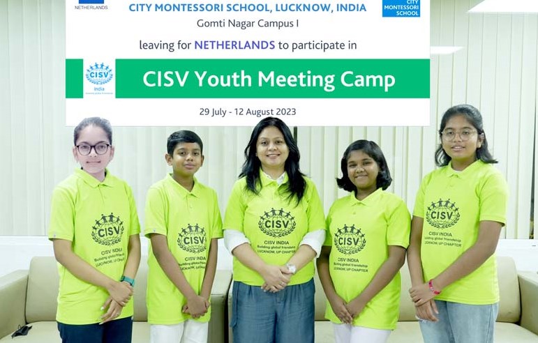 CMS students delegation to visit the Netherlands to participate in International Youth Meeting