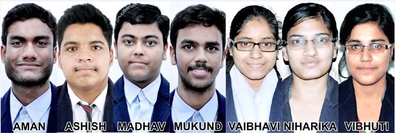 Seven CMS students qualify CA examination to become Chartered Accountants