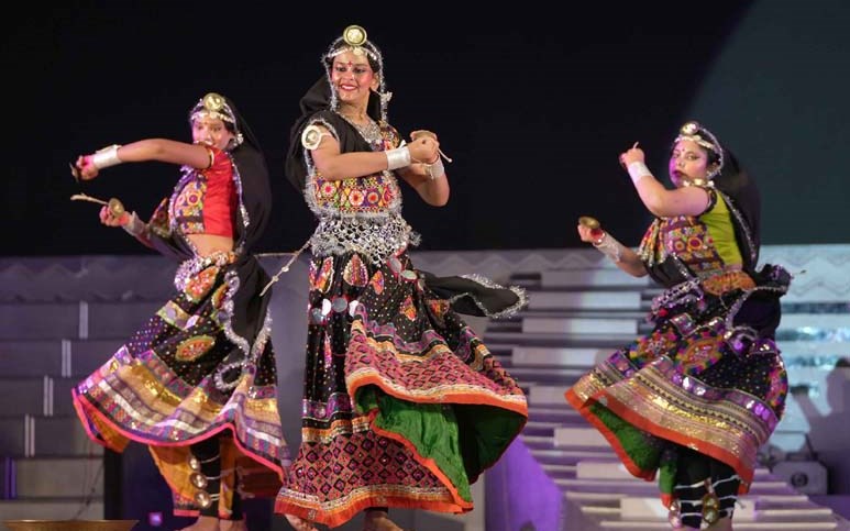 सेलेस्टा इण्टरनेशनल-2023:आर्केस्ट्रा,कोलाजएवं लोकनृत्य में अद्वितीय प्रतिभा प्रदर्शन किया छात्रों ने