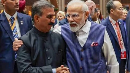 G-20 समिट में मोदी और सुक्खू की मुलाकात की तस्वीर वायरल, हिमाचल के CM ने रखी एक मांग