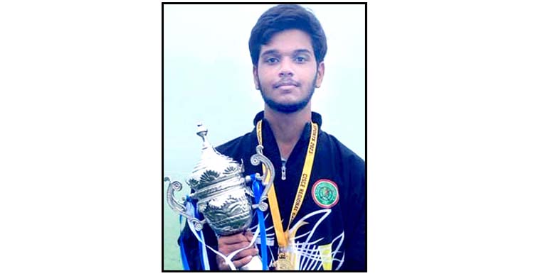 CMS student grabs gold in shooting competition