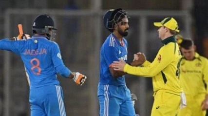 भारत ने पहले ही मैच में ऑस्ट्रेलिया को धोया, 5 विकेट से जीता मुकाबला