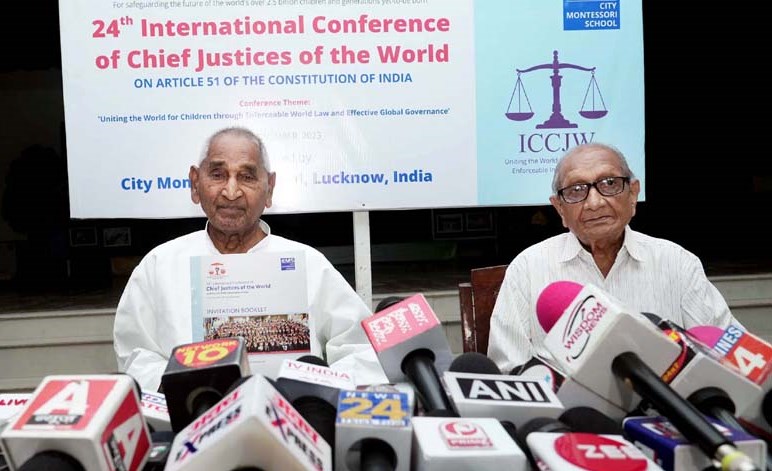5-day International Conference of Chief Justices  of the World in Lucknow from November 3 