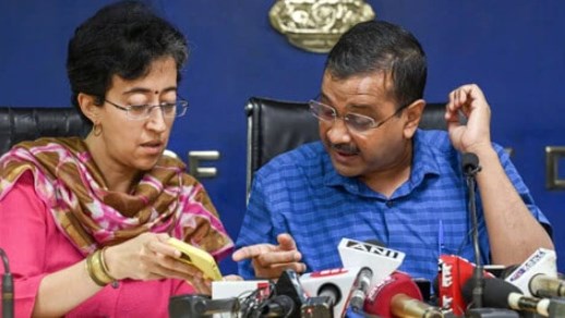 केजरीवाल ने सौरभ से वापस लिया जलमंत्री का काम, आतिशी को जिम्मेदारी
