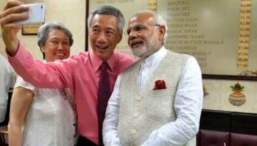 तेजी से आगे बढ़ रहा भारत, अब सिंगापुर के प्रधानमंत्री ने बांधे पीएम मोदी की तारीफ के पुल