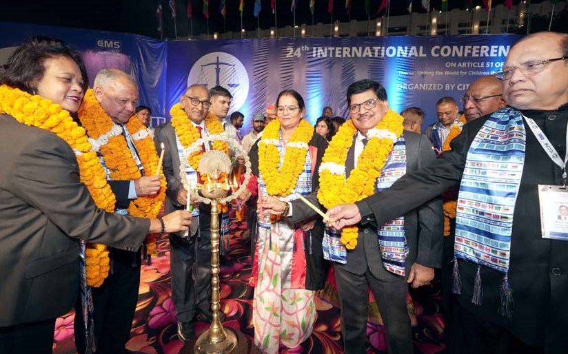Warm welcome accorded to Chief Justices, Judges and eminent dignitaries of 61 countries