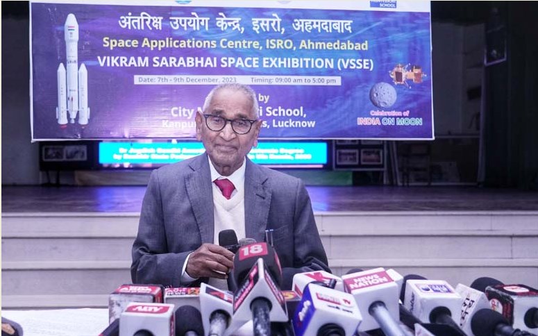 इसरो स्पेस प्रदर्शनीछात्रों, शिक्षकों व सभी प्रबुद्ध नागरिकों के लिएअमूल्य सौगात है- डा. जगदीश गाँधी