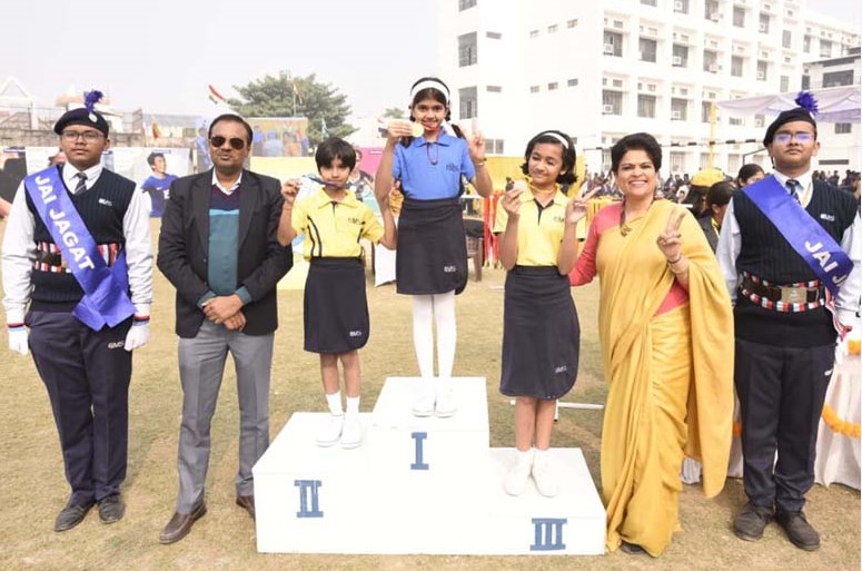 Parents overjoyed witnessing the sports talents of students