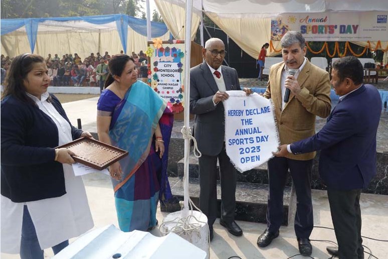 सी.एम.एस. आनन्द नगर के वार्षिक खेलकूद समारोह में छात्रों ने दिखाई अभूतपूर्व खेल प्रतिभा