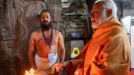 राम लला की प्राण प्रतिष्ठा से पहले कड़ी तपस्या कर रहे पीएम मोदी