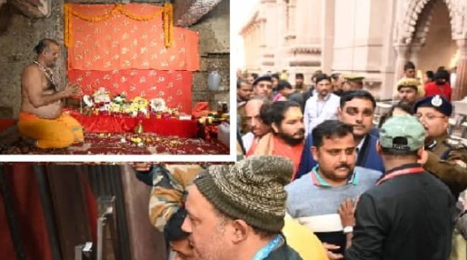 ज्ञानवापी में पूजा के बाद मूर्तियों का दर्शन शुरू, व्यासजी के तहखाने के बाहर लगी लंबी कतार