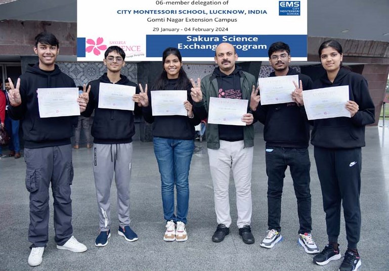CMS team accorded warm welcome on return from Japan