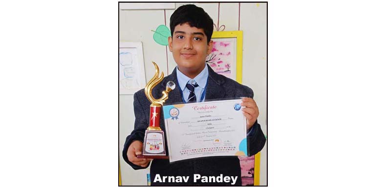CMS student emerges champion in Abacus Competition