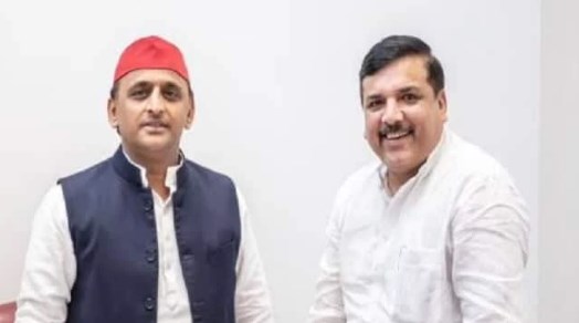 यूपी में सपा को मिला आप का साथ, अखिलेश संग बैठक के बाद संजय सिंह का बिना शर्त समर्थन का ऐलान