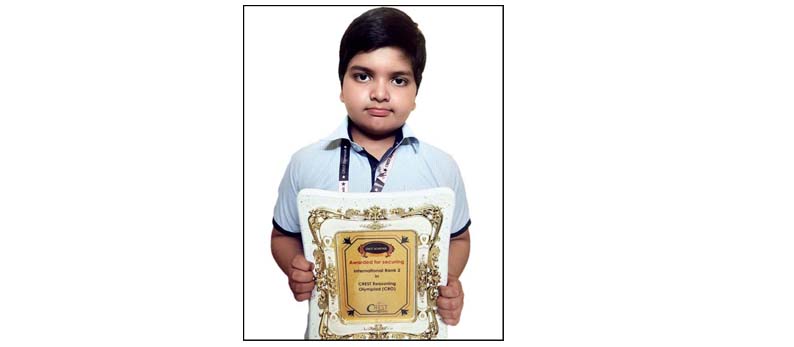 Lucky of CMS secures InternationalRank 2 in Reasoning Olympiad