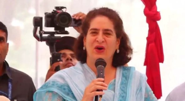 जब भारत में चुनाव हो रहे तो हम पाकिस्तान की बात क्यों कर रहे हैं, प्रियंका का भाजपा पर निशाना