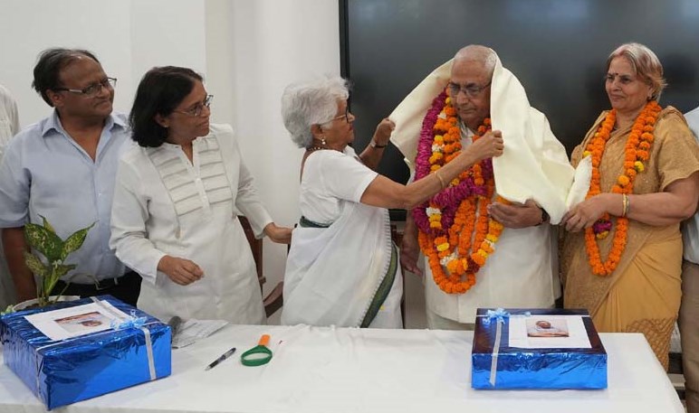 सी.एम.एस. से सम्मान सहित विदा हुए पं. हरि ओम शर्मा ‘हरि’