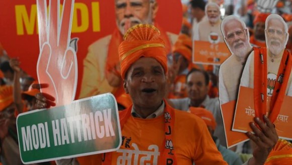 कांग्रेस का 11 राज्यों से सफाया, एग्जिट पोल में NDA कर रही है क्लीन स्वीप
