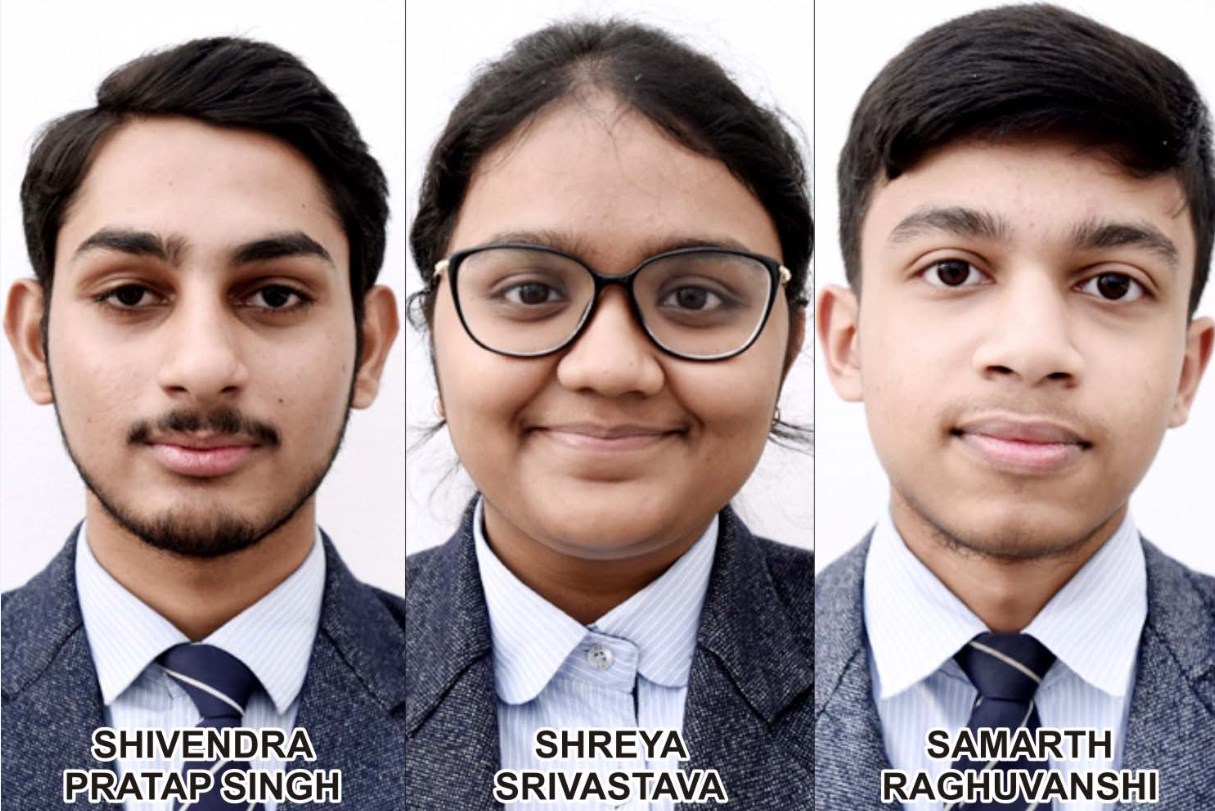Government of India scholarship of Rs 4 lakh  each to three CMS students