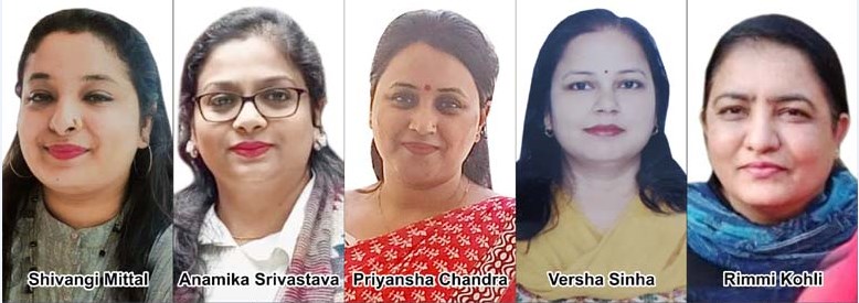 नेशनल टीचिंग कोशेन्ट  प्रतियोगिता में  सी.एम.एस. शिक्षिकाओं ने लहराया परचम