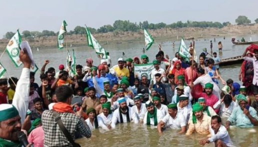 निषाद और मल्लाह समाज को ही बालू खनन की इजाजत देने की मांग