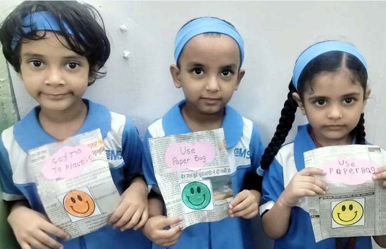 CMS Students celebrate Van Mahotsav, Spread the message of Clean and Green Earth