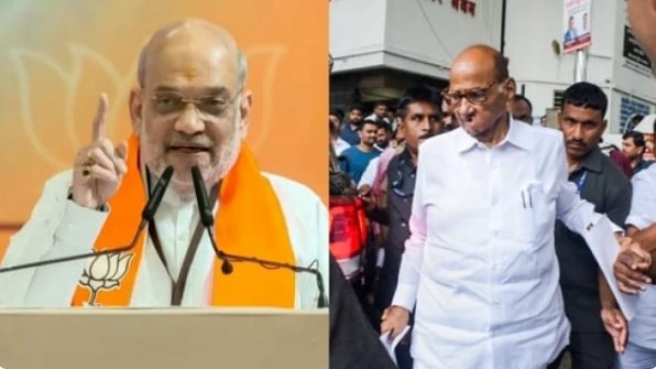शाह के करप्शन किंग वाले आरोप पर शरद पवार का पलटवार बोले- आप तो गुजरात तक से भगा दिए गए