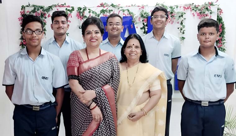 CMS swimmers steal the limelight with 13 medals including 9 golds in Zonal Contest